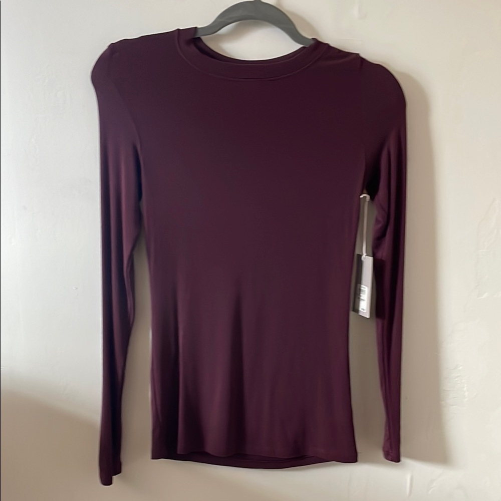 Chelsea28 Purple Fitted Bodysuit